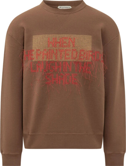JW Anderson Herre Gensere & Hettegensere Brun S,