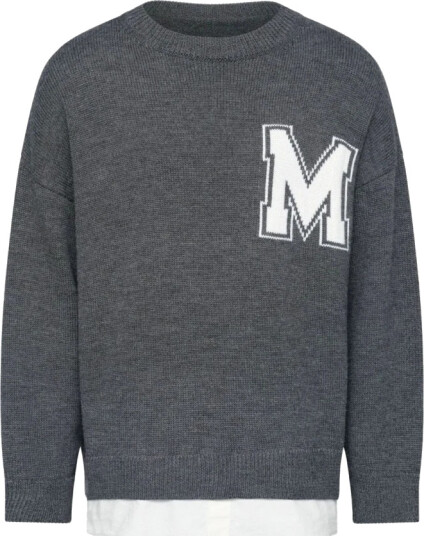 MM6 Maison Margiela Herre Strikkevarer Grå M,