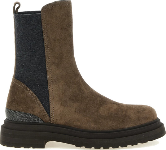 Brunello Cucinelli Dame Sko Brun 40 EU,