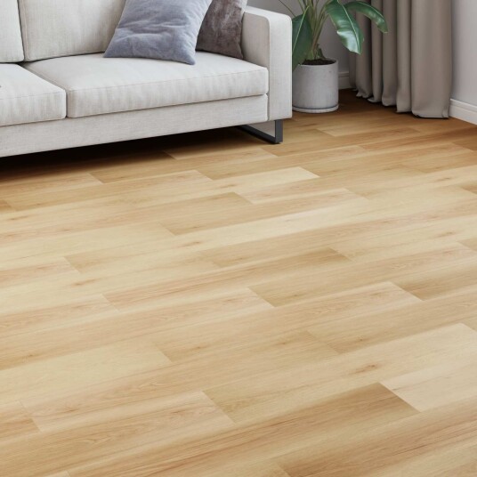 Laminatgulv 5 pcs Lys lønn 101 x 20 x 0,8 cm Konstruert tre