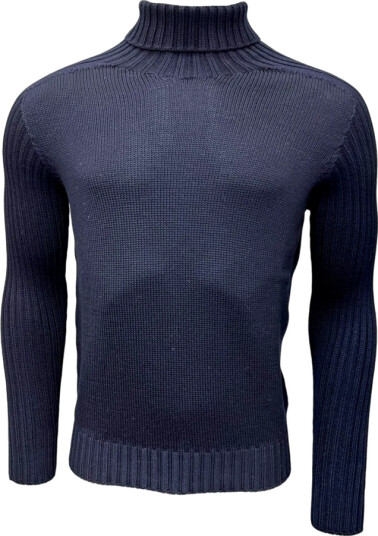 Gran Sasso Herre Strikkevarer Blå 3XL,