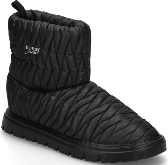 Tommy Hilfiger Tjw Quilted Nylon Snowboot Wl BLACK 38