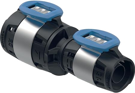 Geberit Flowfit Reduksjon 32mm til 25mm PPSU for Hydraulikk