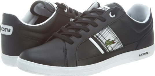 LACOSTE  Europa Leather M Black black 40