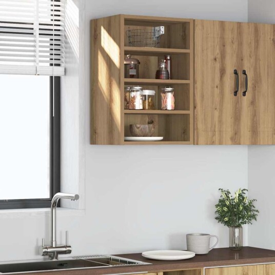 Hengende skap artisan eik 40x29,5x60 cm konstruert tre 8721158425294