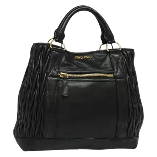 Miu Miu Dame Svart