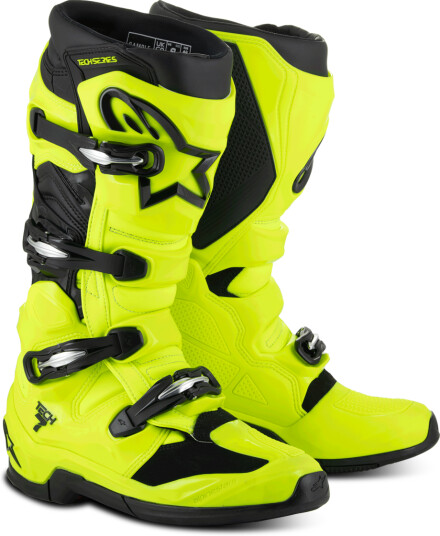 Alpinestars Crosstøvler Tech 7 Svart-Gul Alpinestars Crosstøvler Tech 7 Svart-Gul