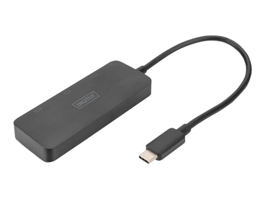 Digitus Mst Hub - Videosplitter - Usb-C - 3 X Displayport - Stasjonær