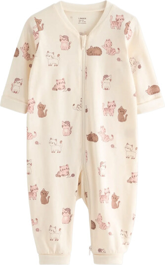 Lindex Pyjamas With Application At The Back White 80