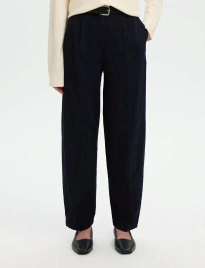 Selected Slfbarrel Mille Hw Pant Noos Navy 34 x 32 Selected Slfbarrel Mille Hw Pant Noos Navy 34 x 32