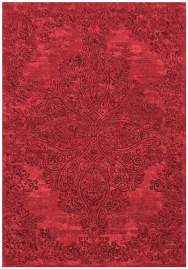 Wilton teppe Valenza rød Størrelse: 160 x 230 cm