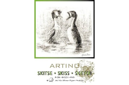 SmartMax Skitseblok A4 70g 40 sider