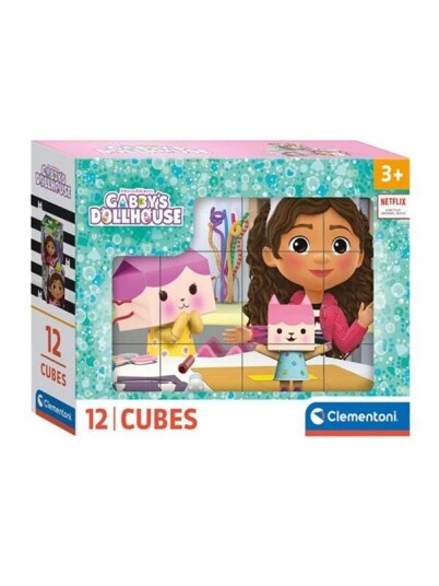 Clementoni Block Puzzle 12 stk. Blokk