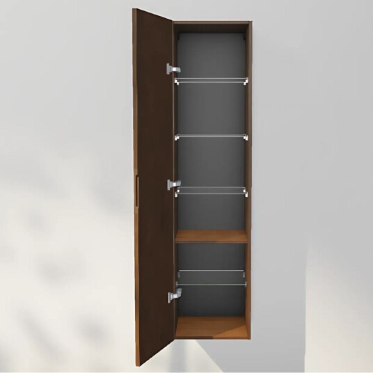 INR Iconic Nordic Rooms Solid 40/40 Høyskap Dark oak / 40cm Venstre Hengslet INR Iconic Nordic Rooms Solid 40/40 Høyskap Dark oak / 40cm Venstre Hengslet