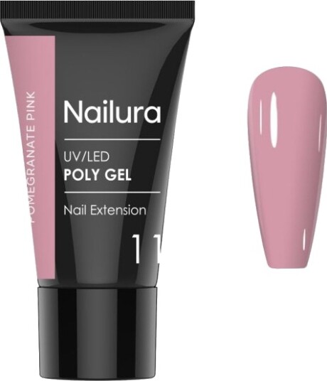 Nailura Poly Gel 11 – Pomegranate Pink – 30 ml Nailura Poly Gel 11 – Pomegranate Pink – 30 ml