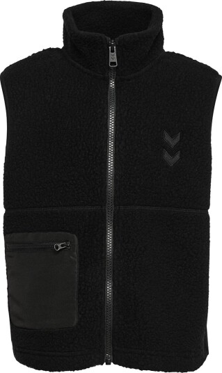 Hummel Fleecevest Teddy hmlJR Martini Black Beauty Hummel 14 år (164) Fleecejakke Svart