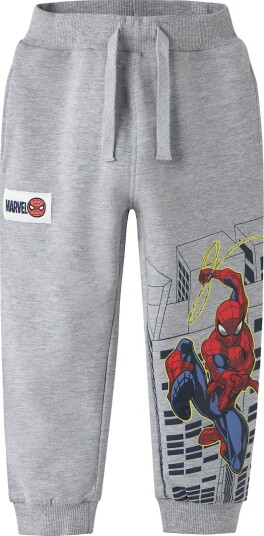 Name It Joggebukser NmmDion Spider Mann Grey Melange Name It 2 år (92) Joggebukse Grå