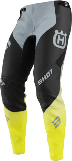 Shot Race Gear Crossbukser Shot Aerolite Husqvarna Limited Edition 2025 Svart-Grå