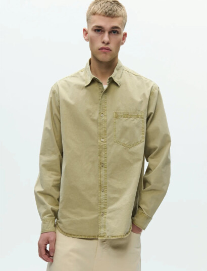 WOOD WOOD Wwnico Shirt 25187 Beige XL WOOD WOOD Wwnico Shirt 25187 Beige XL