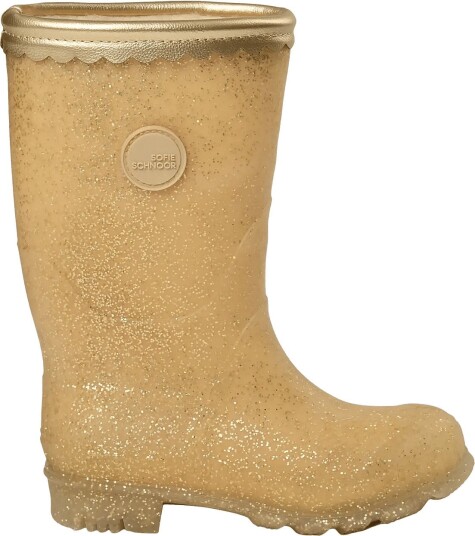 Sofie Schnoor Young Jessicask Rubber Boot W. Lining - CHAMPAGNE - 31