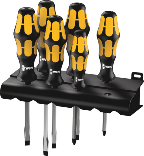 Wera Skrutrekkersett 932 S Kraftform Plus 6 Deler Håndverktøy Wera Skrutrekkersett 932 S Kraftform Plus 6 Deler Håndverktøy