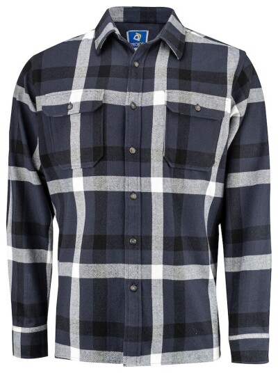 Projob 5212 Flanellskjorte Navy blue XS
