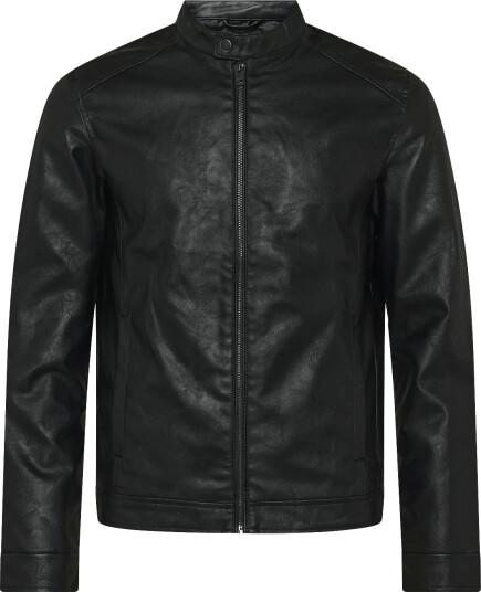 JJ REBEL Jrebcaleb Pu Jacket Noos Black XS