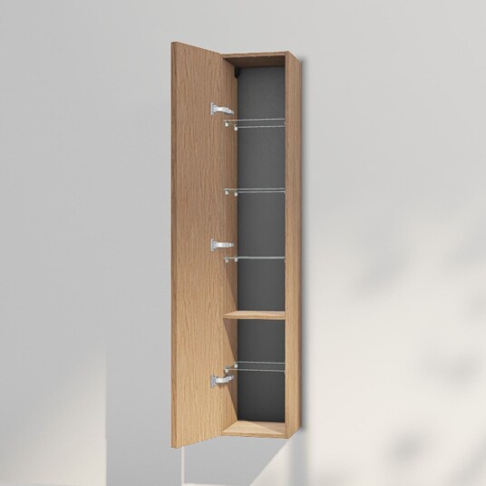 INR Iconic Nordic Rooms Carve 30/30 Høyskap Natural oak / 30cm Venstre INR Iconic Nordic Rooms Carve 30/30 Høyskap Natural oak / 30cm Venstre