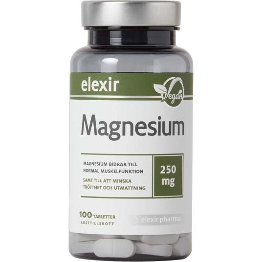 Elexir Pharma  Magnesium 250mg 100 stk