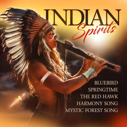Ambros The Fluteman, Lakota Natives, Indian Spirit Orchestra Indian Spirits CD