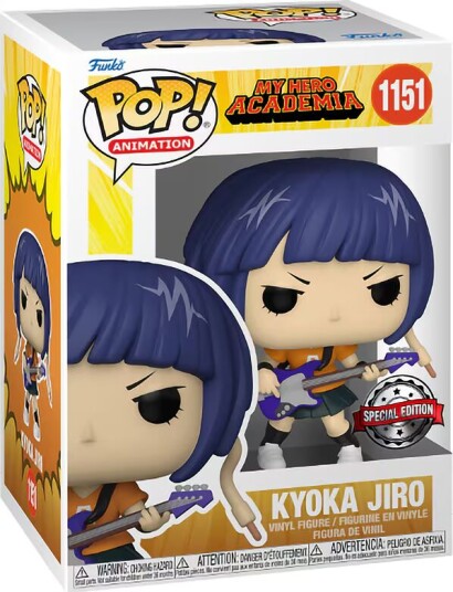 Funko Pop! Vinyl My Hero Academia Kyoka Jiro figur Funko Pop! Vinyl My Hero Academia Kyoka Jiro figur