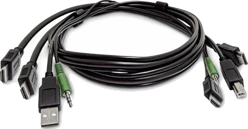 StarTech SK2HDMMKVM10-TAA Adapterkabel 3 m - TAA-kompatibel SK2HDMMKVM10-TAA