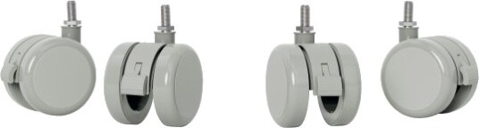 Leitz Svinghjul For Ergo Elektrisk Hev/Senk Bord, Grå, 4 Cm, 40 Mm, 40 Mm, 80 Mm, 4 Stykker Leitz Svinghjul For Ergo Elektrisk Hev/Senk Bord, Grå, 4 Cm, 40 Mm, 40 Mm, 80 Mm, 4 Stykker