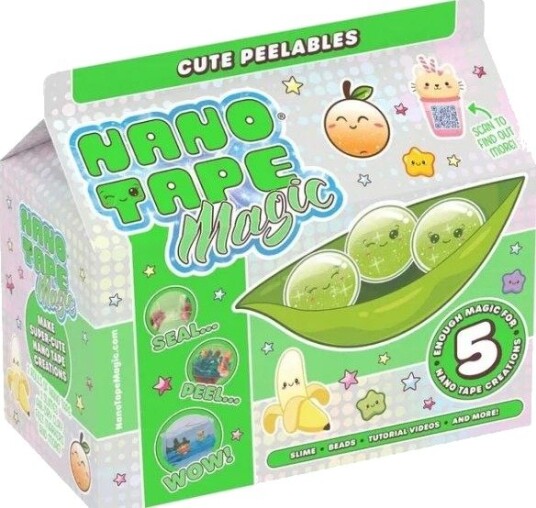 Nano Tape Magic Cute Peelables Kreativt Kreasjonssett