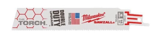 Milwaukee Bajonettsagblad Torch 150 MM 14 TPI 5PK