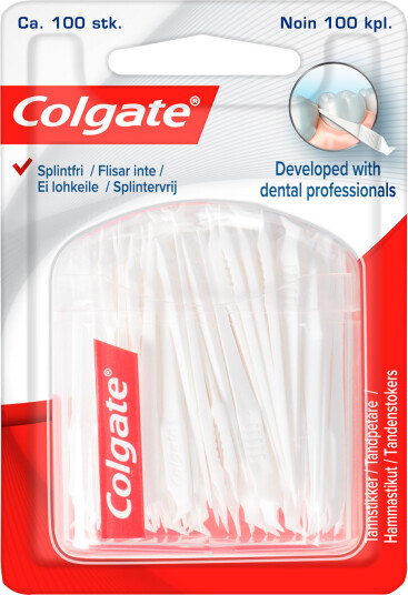 Colgate Plast Tannpirkere 100 stk.