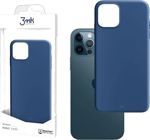 3Mk Mobildeksel i Matte Blå for Apple iPhone 13 Pro