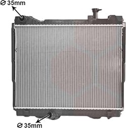 VAN WEZEL 33002418 Radiator motorkjøling