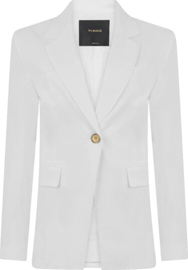 Pinko Dame Jakker Hvit S,