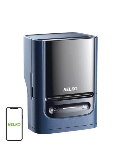 Nelko PM220 thermal label printer blue Nelko PM220 thermal label printer blue