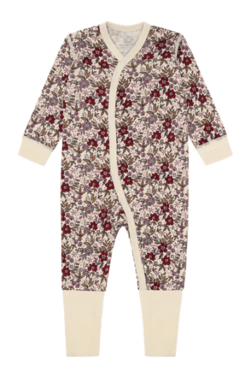 Hust And Claire Hust & Claire Manu Flor ull/bambus heldress off white 98 Hust And Claire Hust & Claire Manu Flor ull/bambus heldress off white 98