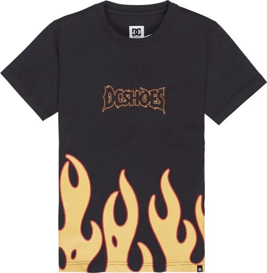 DC Dc Burning Diamonds Hss Yth Black 128