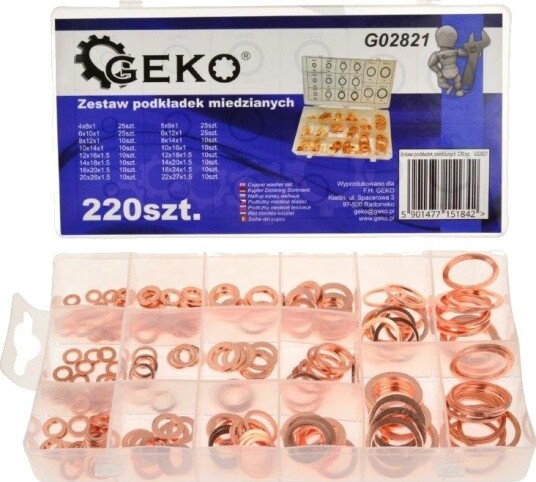 Tetningsring sett GEKO G02821 Tetningsring sett GEKO G02821