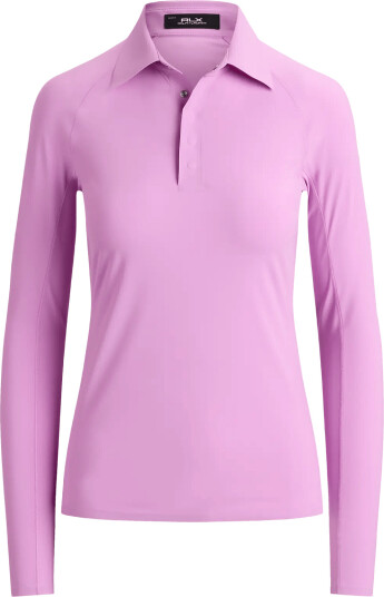 Ralph Lauren Golf Luxury Warp Knit Knt Polo Purple XS