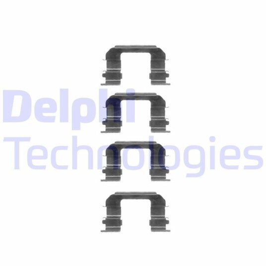 Tilbehørsett, skivebremse belegg DELPHI LX0349
