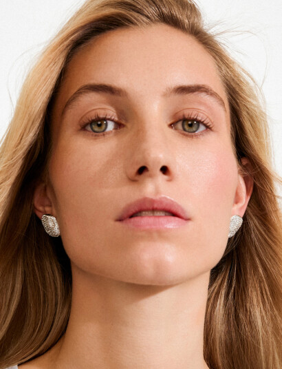 Pilgrim Ember Earrings Silver Plated Silver ONE SIZE Pilgrim Ember Earrings Silver Plated Silver ONE SIZE