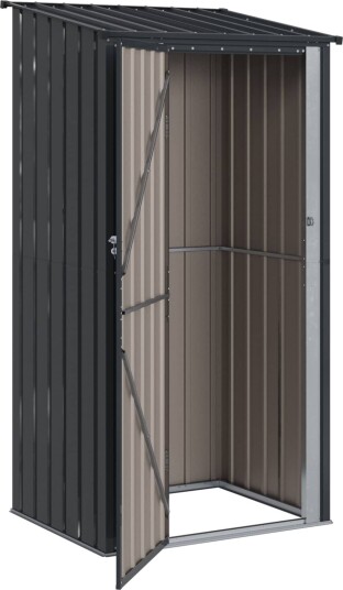  Hageskur Antrasitt 103 x 86 x 200 cm Metall