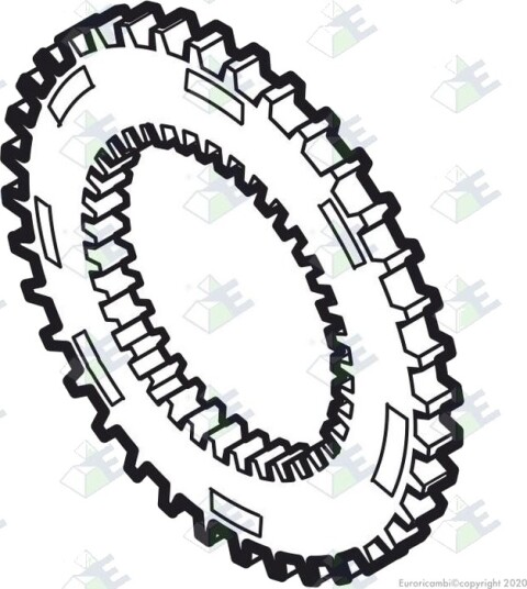 Synkroniseringskonus ganghjul Euroricambi 60532537 Synkroniseringskonus ganghjul Euroricambi 60532537