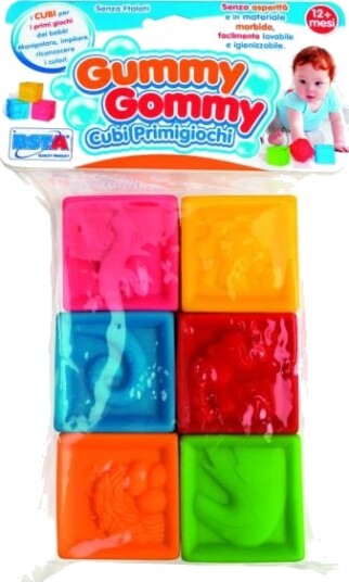 Rstoys Gummy Gommy Myke Kuber 6 Stk.