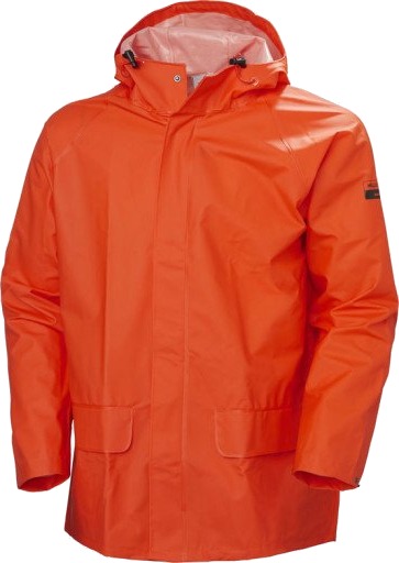 Helly Hansen Workwear Mandal Regnjakke oransje XL Klær Helly Hansen Workwear Mandal Regnjakke oransje XL Klær